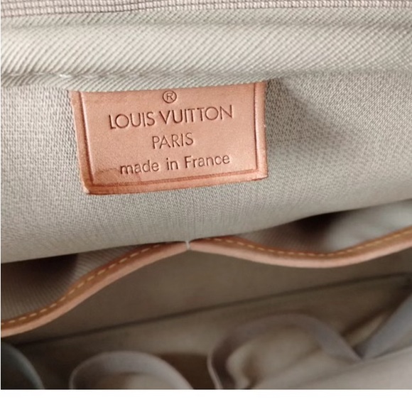 Louis Vuitton Handbag Deauville monogram GM Brown - Picture 4 of 7